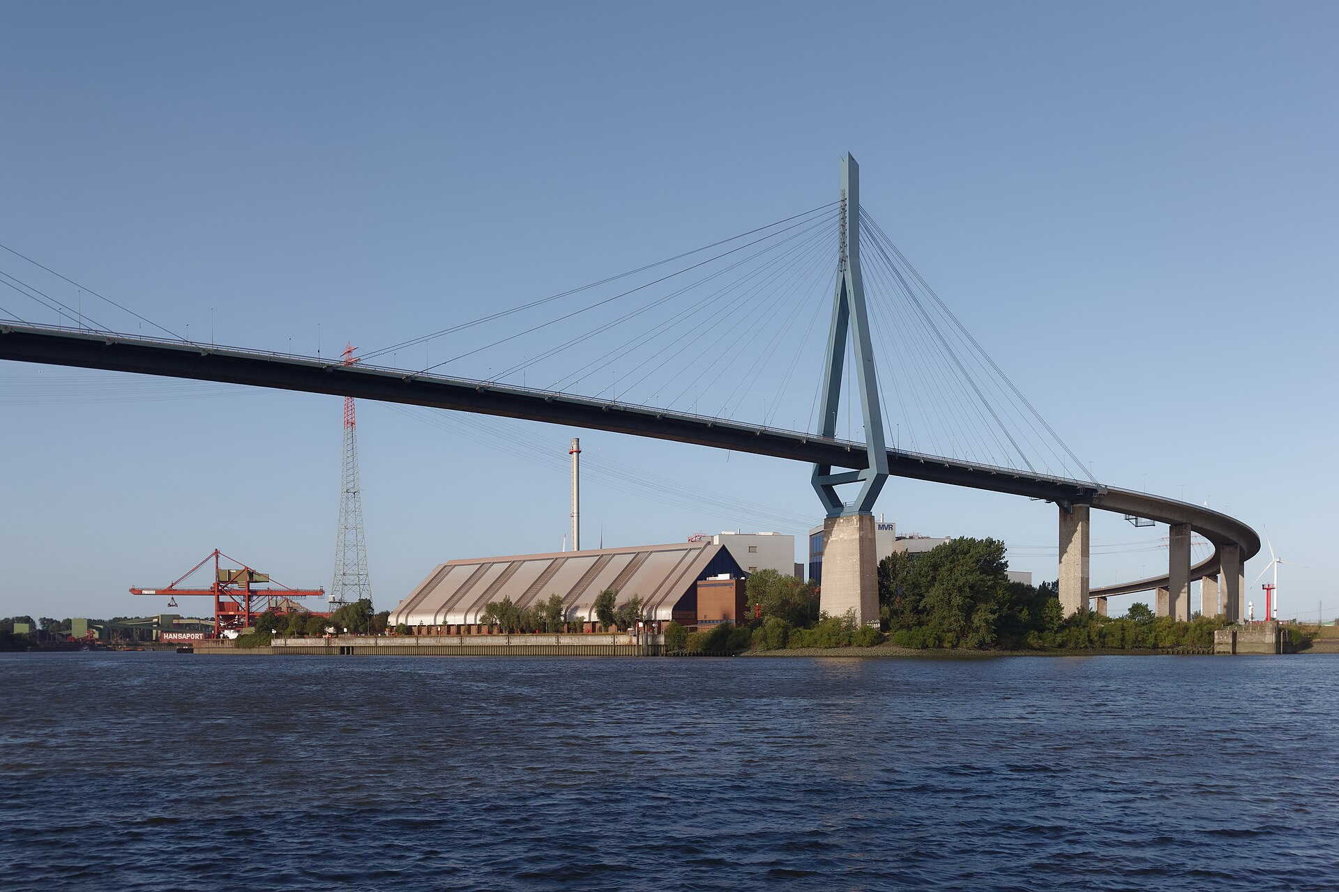 Siegerentwurf: So sieht die neue Köhlbrandbrücke aus